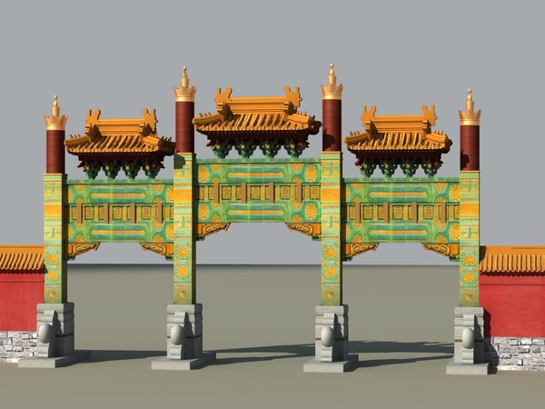 china torii 3d max - China ancient torii 2 by longwind
